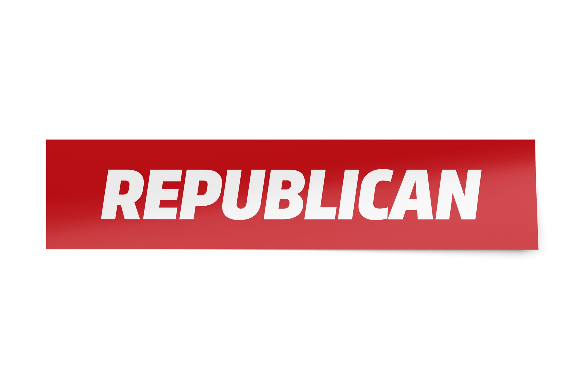 Republcian Sticker Republican Vinyl Sticker – Reagan Supply